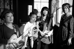 Pinky Piglets backstage @ Concorde 2, Brighton, Sussex, England. Sun, 28 Aug., 2011. 
(c) 2011 Auwyn.com All Rights Reserved