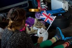 Pinky Piglets backstage @ Concorde 2, Brighton, Sussex, England. Sun, 28 Aug., 2011. 
(c) 2011 Auwyn.com All Rights Reserved