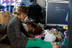 Pinky Piglets backstage @ Concorde 2, Brighton, Sussex, England. Sun, 28 Aug., 2011. 
(c) 2011 Auwyn.com All Rights Reserved