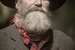 Martin Crees whose grandfather marched at Bonfire in 1903, with Southover Bonfire Society - Bonfire Night at Lewes, Sussex- 5 Nov 2015