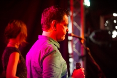 David Gedge of Cinerama at The Edge of the Sea mini festival at Concorde2, Brighton - 25 Aug 2013