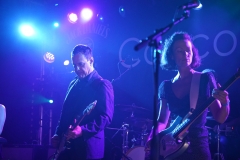 David Gedge and Katherine Wallinger of Cinerama on Le Bikini Stage at the At the Edge of the Sea at Concorde2, Brighton, Sussex- 20 Aug 2016