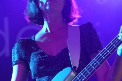 Katherine Wallinger of Cinerama on Le Bikini Stage at the At the Edge of the Sea at Concorde2, Brighton, Sussex- 20 Aug 2016