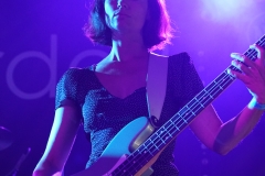 Katherine Wallinger of Cinerama on Le Bikini Stage at the At the Edge of the Sea at Concorde2, Brighton, Sussex- 20 Aug 2016