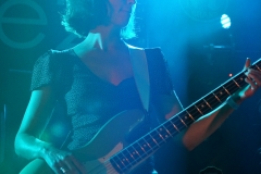 Katherine Wallinger playing with Cinerama on Le Bikini Stage at the At the Edge of the Sea at Concorde2, Brighton, Sussex- 20 Aug 2016