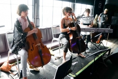 Collectress on the Swim Stage at the At the Edge of the Sea at Concorde2, Brighton, Sussex- 20 Aug 2016