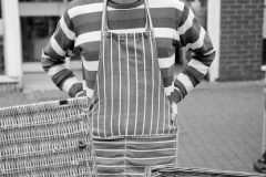 Yoghurt trader @ Lewes Farmers Market, Lewes, Sussex, England. Sat, 6 Aug., 2011. 
(c) 2011 Auwyn.com All Rights Reserved