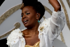 The Noisettes @ Guilfest Music Festival, Guildford, Surrey, England. Sun, 17 July, 2011.