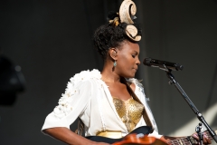 The Noisettes @ Guilfest Music Festival, Guildford, Surrey, England. Sun, 17 July, 2011.