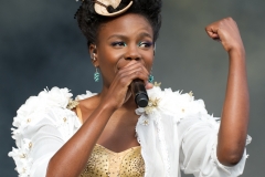 The Noisettes @ Guilfest Music Festival, Guildford, Surrey, England. Sun, 17 July, 2011.