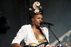 The Noisettes @ Guilfest Music Festival, Guildford, Surrey, England. Sun, 17 July, 2011.