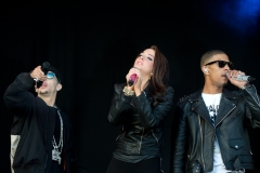 Ndubz @ Guilfest Music Festival, Guildford, Surrey, England. Sun, 17 July, 2011.