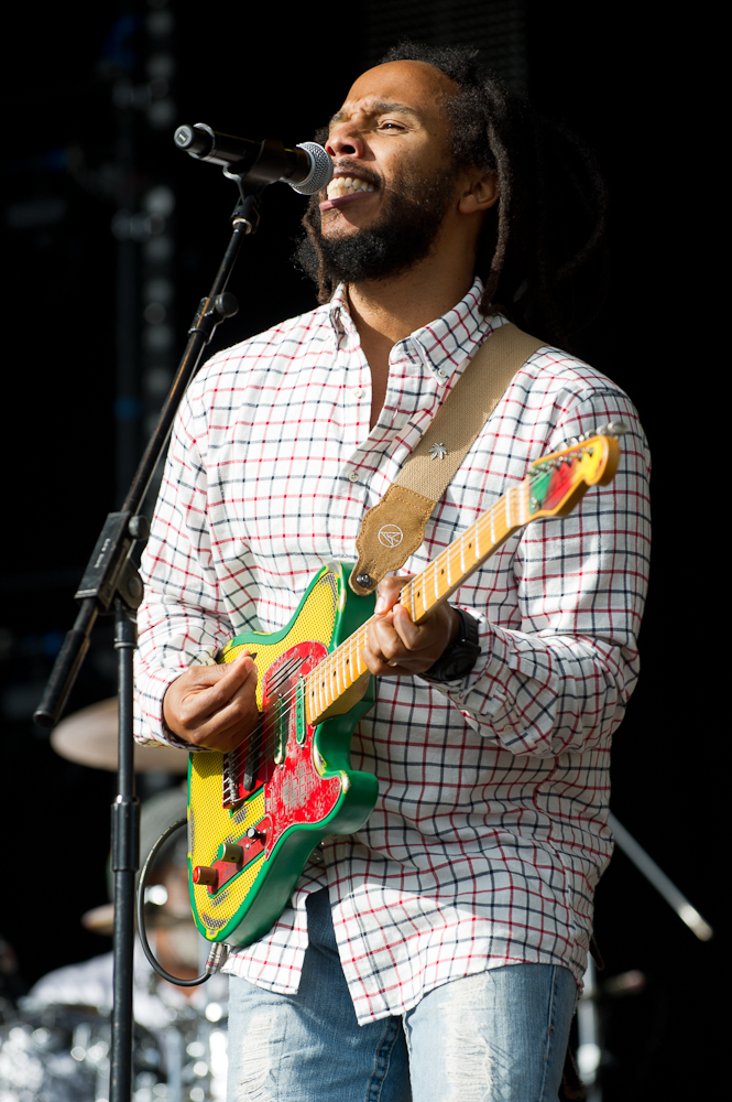 Ziggy Marley @ Guilfest Music Festival, Guildford, Surrey, England. Sun, 17 July, 2011.
