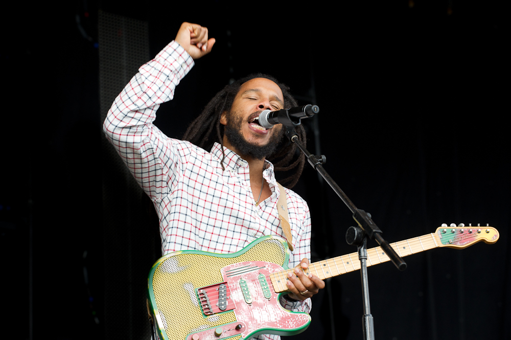 Ziggy Marley @ Guilfest Music Festival, Guildford, Surrey, England. Sun, 17 July, 2011.