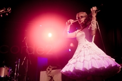 Erica Nockalls of the Wonderstuff at The Edge of the Sea mini festival at Concorde2, Brighton - 25 Aug 2013