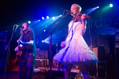 Miles Hunt and Erica Nockalls of the Wonderstuff at The Edge of the Sea mini festival at Concorde2, Brighton - 25 Aug 2013