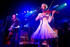 Miles Hunt and Erica Nockalls of the Wonderstuff at The Edge of the Sea mini festival at Concorde2, Brighton - 25 Aug 2013