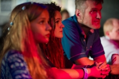 Audience watching No Middle Name at The Edge of the Sea mini festival at Concorde2, Brighton - 25 Aug 2013