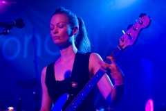 Katharine Wallinger of The Wedding Present at The Edge of the Sea mini festival at Concorde2, Brighton - 24 Aug 20130824 2013