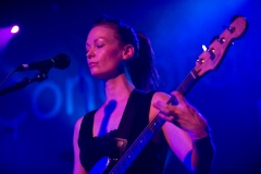 Katharine Wallinger of The Wedding Present at The Edge of the Sea mini festival at Concorde2, Brighton - 24 Aug 20130824 2013