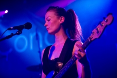 Katharine Wallinger of The Wedding Present at The Edge of the Sea mini festival at Concorde2, Brighton - 24 Aug 20130824 2013