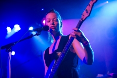 Katharine Wallinger of The Wedding Present at The Edge of the Sea mini festival at Concorde2, Brighton - 24 Aug 20130824 2013