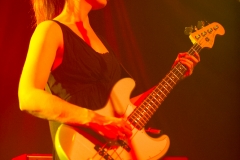 Katharine Wallinger of The Wedding Present at The Edge of the Sea mini festival at Concorde2, Brighton - 24 Aug 20130824 2013