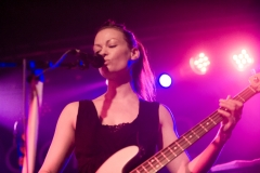 Katharine Wallinger of The Wedding Present at The Edge of the Sea mini festival at Concorde2, Brighton - 24 Aug 20130824 2013