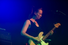 Katharine Wallinger of The Wedding Present at The Edge of the Sea mini festival at Concorde2, Brighton - 24 Aug 20130824 2013