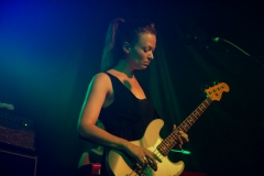 Katharine Wallinger of The Wedding Present at The Edge of the Sea mini festival at Concorde2, Brighton - 24 Aug 20130824 2013