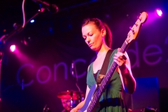 Katharine Wallinger of the Wedding Present at The Edge of the Sea mini festival at Concorde2, Brighton - 25 Aug 2013