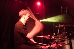 Charlie Layton drummer with The Wedding Present at The Edge of the Sea mini festival at Concorde2, Brighton - 25 Aug 2013