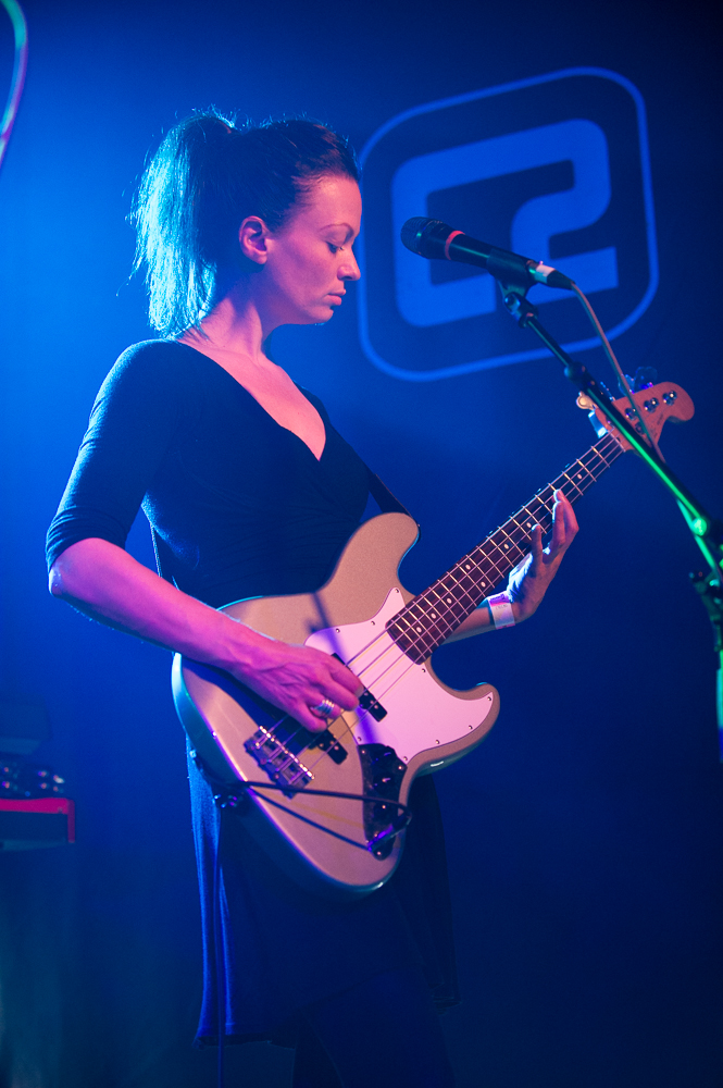 Cinema playing on Le Bikini Stage during The Wedding Present's At the Edge of the Sea festival at Concorde2, Brighton, Sussex- 29 Aug 2015