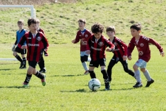 Lewes u8s Vs Woodingdean u8s at Nuffield Playing Fields, Woodingdean, Sussex; 24 Mar, 2019.