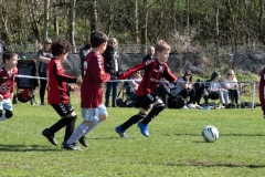 Lewes u8s Vs Woodingdean u8s at Nuffield Playing Fields, Woodingdean, Sussex; 24 Mar, 2019.