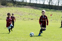 Lewes u8s Vs Woodingdean u8s at Nuffield Playing Fields, Woodingdean, Sussex; 24 Mar, 2019.