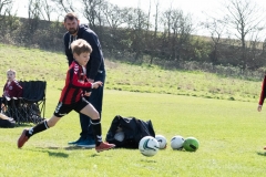 Lewes u8s Vs Woodingdean u8s at Nuffield Playing Fields, Woodingdean, Sussex; 24 Mar, 2019.