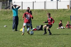 Lewes u8s Vs Woodingdean u8s at Nuffield Playing Fields, Woodingdean, Sussex; 24 Mar, 2019.