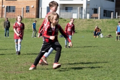 Lewes u8s Vs Woodingdean u8s at Nuffield Playing Fields, Woodingdean, Sussex; 24 Mar, 2019.