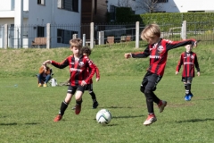 Lewes u8s Vs Woodingdean u8s at Nuffield Playing Fields, Woodingdean, Sussex; 24 Mar, 2019.