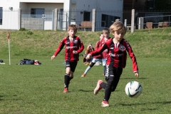 Lewes u8s Vs Woodingdean u8s at Nuffield Playing Fields, Woodingdean, Sussex; 24 Mar, 2019.