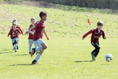 Lewes u8s Vs Woodingdean u8s at Nuffield Playing Fields, Woodingdean, Sussex; 24 Mar, 2019.