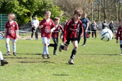 Lewes u8s Vs Woodingdean u8s at Nuffield Playing Fields, Woodingdean, Sussex; 24 Mar, 2019.