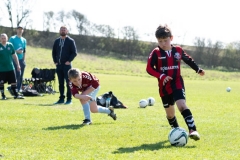 Lewes u8s Vs Woodingdean u8s at Nuffield Playing Fields, Woodingdean, Sussex; 24 Mar, 2019.