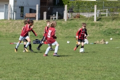 Lewes u8s Vs Woodingdean u8s at Nuffield Playing Fields, Woodingdean, Sussex; 24 Mar, 2019.