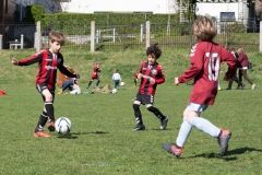 Lewes u8s Vs Woodingdean u8s at Nuffield Playing Fields, Woodingdean, Sussex; 24 Mar, 2019.