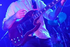 Yan and Noble of British Sea Power on Le Bikini Stage at the At the Edge of the Sea at Concorde2, Brighton, Sussex- 20 Aug 2016