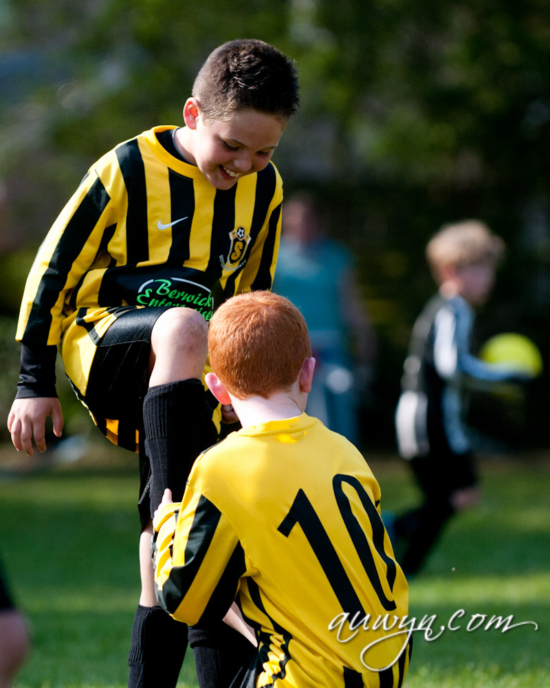 u8 cup winners goal celebration