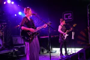 Terry de Castro at the At the Edge of the Sea mini festival curated by The Wedding Present at Concorde2 in Brighton
