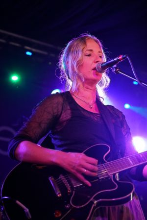 Terry de Castro at the At the Edge of the Sea mini festival curated by The Wedding Present at Concorde2 in Brighton